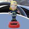 Solar - Dancing Figurine, Dancing Toy Doll Dashboard Doll, Suitable For Desk, Window Sill, Car Dashboard Decoration
