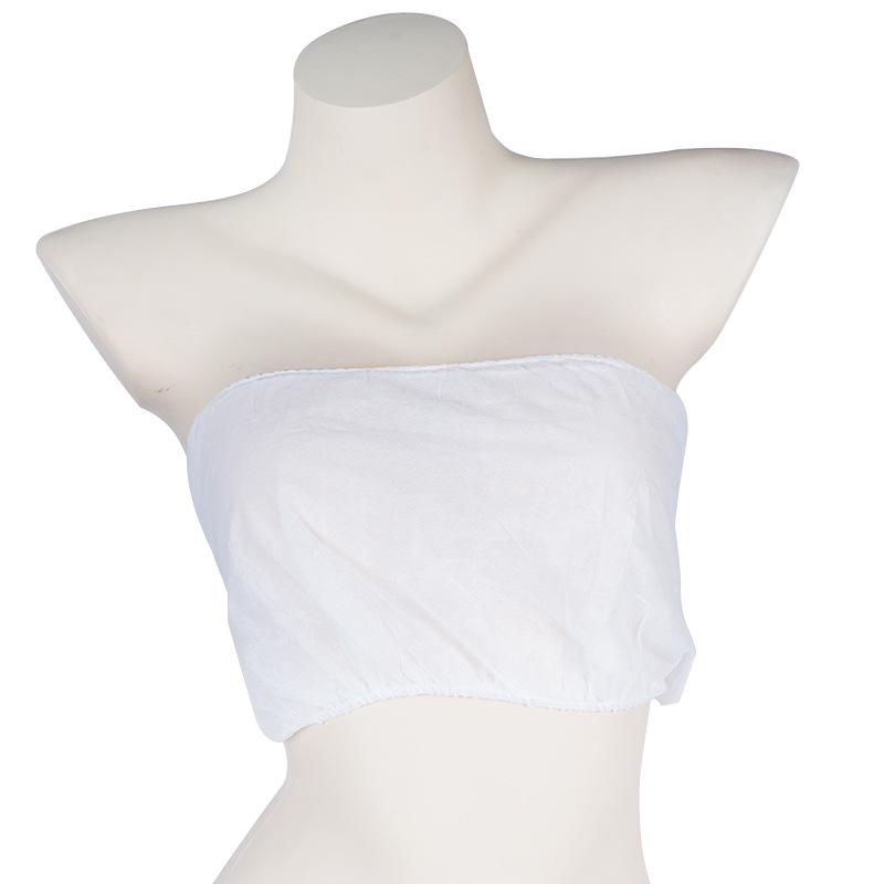 Set de Sujetador y Ropa Interior Desechables de Tejido No Tejido para Salón, Empaquetado Individualmente para Sauna y Spa