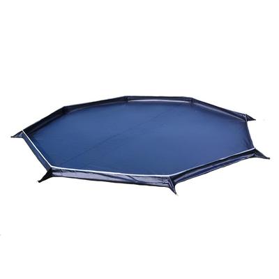 Octagonal Ground Sheet for 2-3 Person One-Pole Tents, Lightweight, Waterproof, PU4000mm, 3D Design, Includes Storage Bag