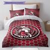 Sparta Rotterdam Bedding Quilt Set Quilt Cover Pillowcase Home Decoration Birthday Gift (1 * duvet cover + 2 * pillowcase, without core)