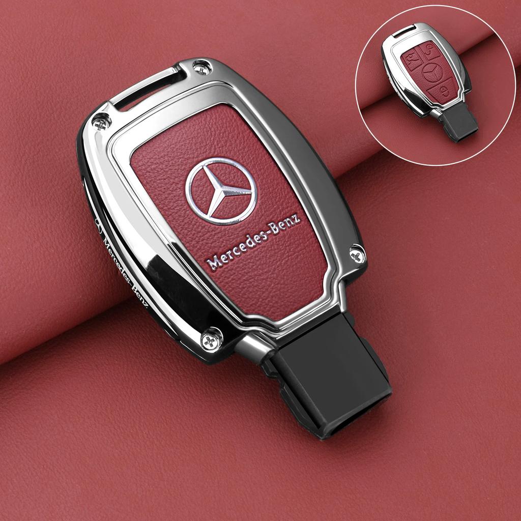 Car Key Case Fob Cover Holder Shell for Mercedes Benz A B C E GL S GLA GLK CLS Class AMG W204 W205 W212 W463 W176 Accessories HP3