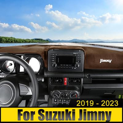 Pour Suzuki Jimny JB64 JB74 2019 2020 2021 2022 2023 Housse de tableau de bord de voiture Éviter la lumière Pad Pare-soleil Anti-UV Tapis Tapis antidérapants