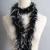 Special Offer White Black Ostrich Feather Top Latin Dance Clothes Pajamas Nightgown Diy Decorative Clothing Accessories