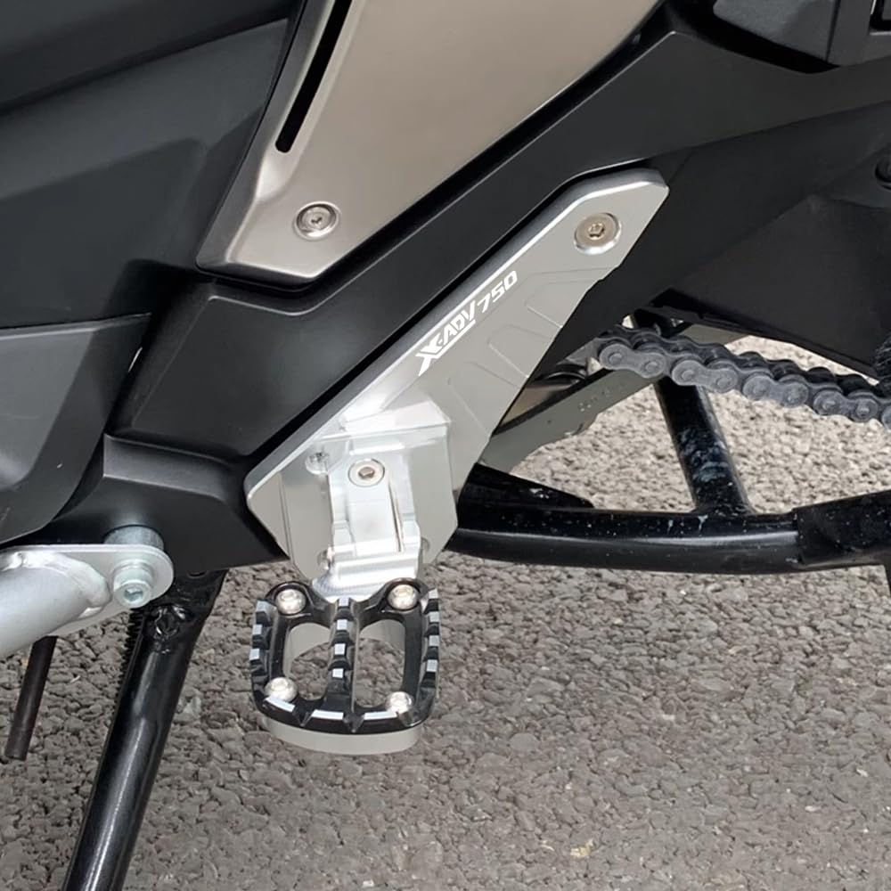 FOR X-ADV750 XADV750 Xadv750 2025 Accessories Motorcycle, CNC Aluminum Front Footrest, Foldable, Rear Footrest,