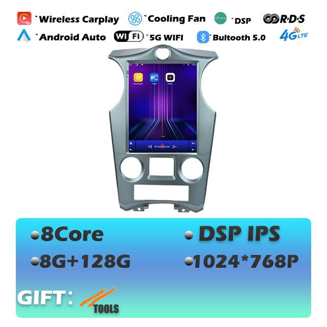 IPS 9.7'' 1024*768P For Kia Carens2006-2012 Android 14 Car Radio Multimedia Video Player Navigaion Head Unit Stereo Audio