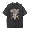 Anime Jujutsu Kaisen Geto Suguru Printed Tshirt Mens and Womens Washed Tshirt High Quality Vintage Cotton Tshirt Top
