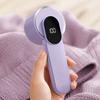 Electric Fabric Shaver Rechargeable Lint Remover with Digital Display Portable Clothes Pill Remover for Home Use