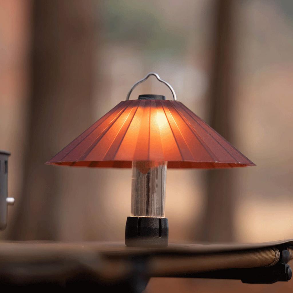 Light Cover Lamp Shade 38 and GZ Lamp Universal Umbrella Pleated Linen Lampshade for LED Lanterns for Outdoor Emergency