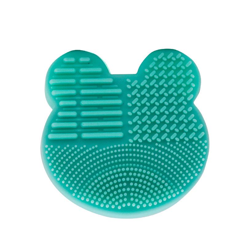 Mickey Herzförmiges Make-up-Pinsel-Reinigungspad & Trockenschwamm-Werkzeug