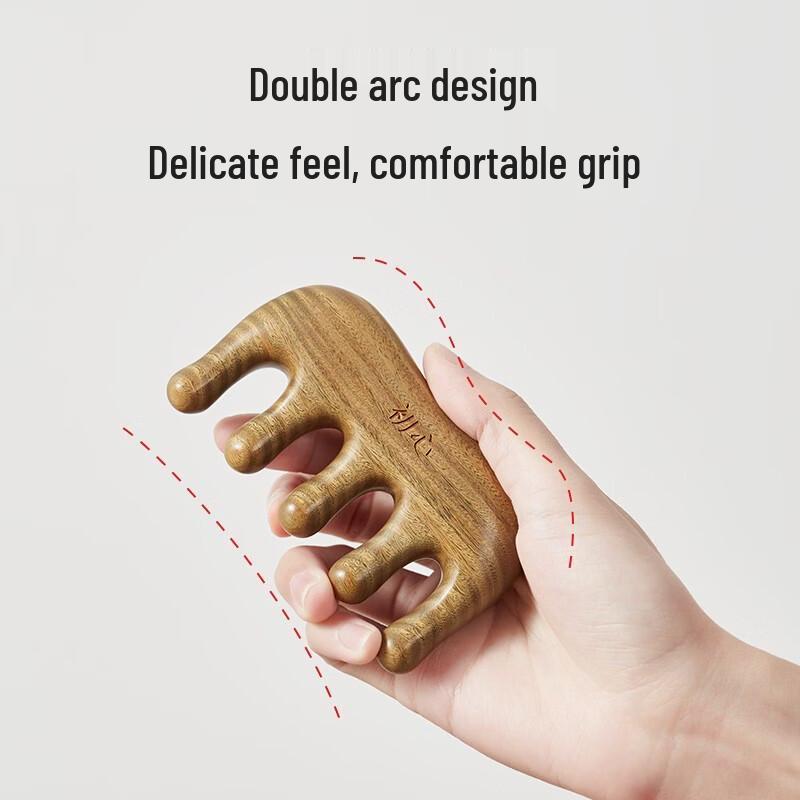 Green Sandalwood Massage Comb