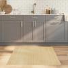 VidaXL Rectangular Rug Natural Light 100x100 Cm Bamboo, Living Room Rug, Rectangular Rug, Modern Rug, Rug of 376801