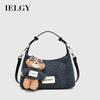 Ladies Messenger Bag Denim Fashionable All-Match Can Be Carried In Hand