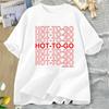 Hot To Go T Shirt WOMEN Printed WLW TShirt Midwestern Princess Queer Pride Lesbian Graphic Tshirt Cotton Short Sleeve Tee Shirt