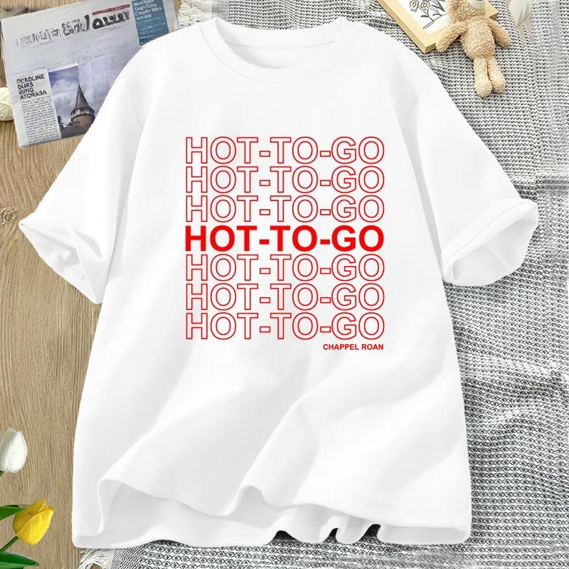 Hot To Go T Shirt WOMEN Printed WLW TShirt Midwestern Princess Queer Pride Lesbian Graphic Tshirt Cotton Short Sleeve Tee Shirt