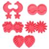 Moon Leaf Earring Resin Molds Jewelry Epoxy Resin Silicone Mould for Necklace Earrings Keychain Pendant  Crafts