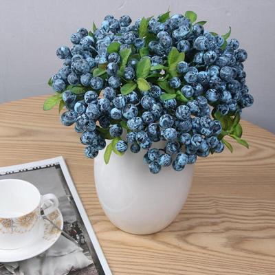 6/12pcs Mini Fake Berries Artificial Pomegranate Cherry Bouquet Wedding Home Party Decor