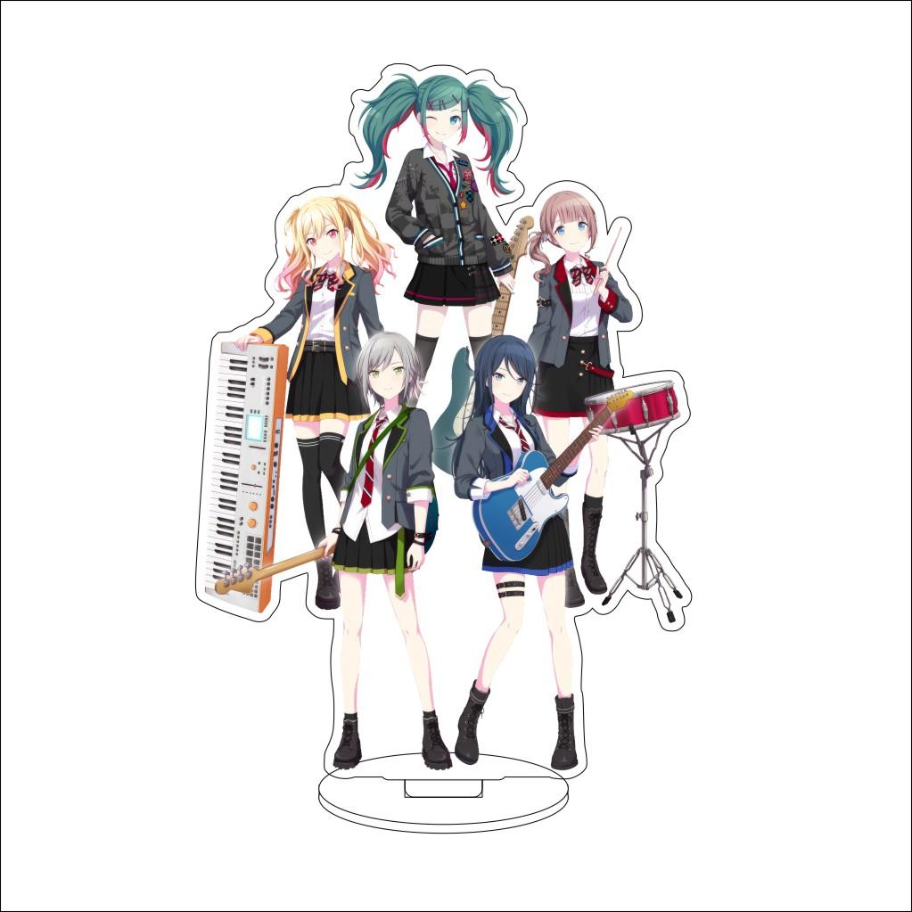 16CM Anime Vocaloid Cosplay Acrylic Stand Ornaments HOSHINO ICHIKA/HANASATO MINORI/momoi airi Figure Stand Halloween Gifts