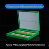 Buckle Slide Box: Holds 5/10/12/25/50/100 Microscope Slides with Secure Storage