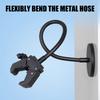 Magnetic Base Microphone Stand With Flexible Gooseneck And Heavy Duty Clamp For Studio Recording And Photography