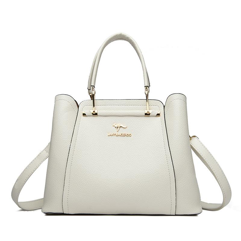 Сумка через плечо Одноплечевая сумка Модная и элегантная женская сумочка белый