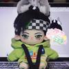 Stuffed 20Cm Anime Role Shuichi Akai Cosplay Plush With Skeleton Doll Toys For Fan Collection Birthday Gift