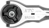 KYOTO TOOL (KTC) 9.5 Sq. Long Swivel Ratchet Handle, BRSW3L, Silver