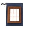 Studio Photo Props Window View Photography Prop, Paned Helper, Scene Background Frame Prop for Outdoor Pictures Travel Vacation Social Media