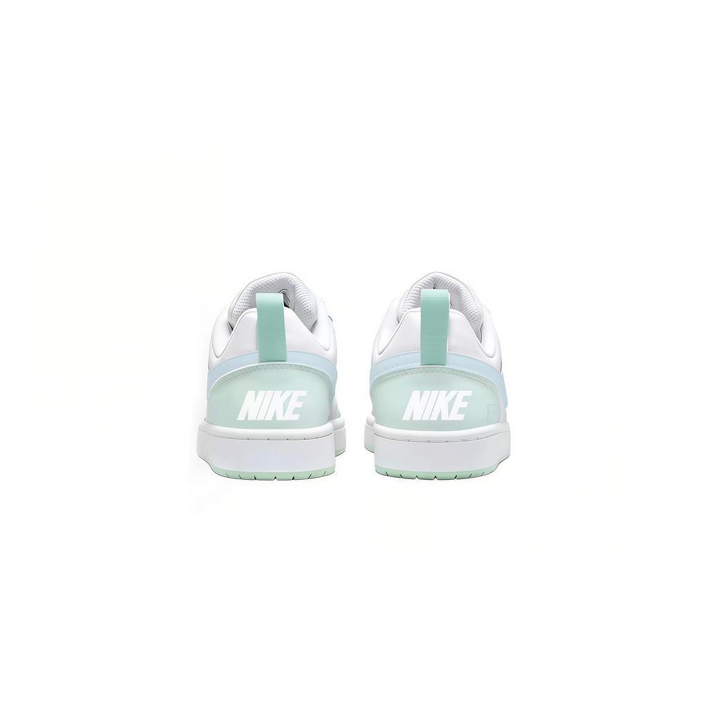 Nike Court Leather Lightweight, Breathable, And Slip Resistant Low Top Skateboard Shoes Women's FZ3539-100(Team1508-)