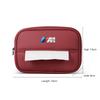 LPTJD1 2026 Car Sticker Car Logo Tissue Box Seat Hanging Paper Towel Storage Bag For BMW E46 E90 E60 F30 F10 G30 F20 E70 E39 E36 E87 X7