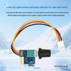 DC5-12V Manual PWM Fan Speed Controller with Switch for Noise Reduction