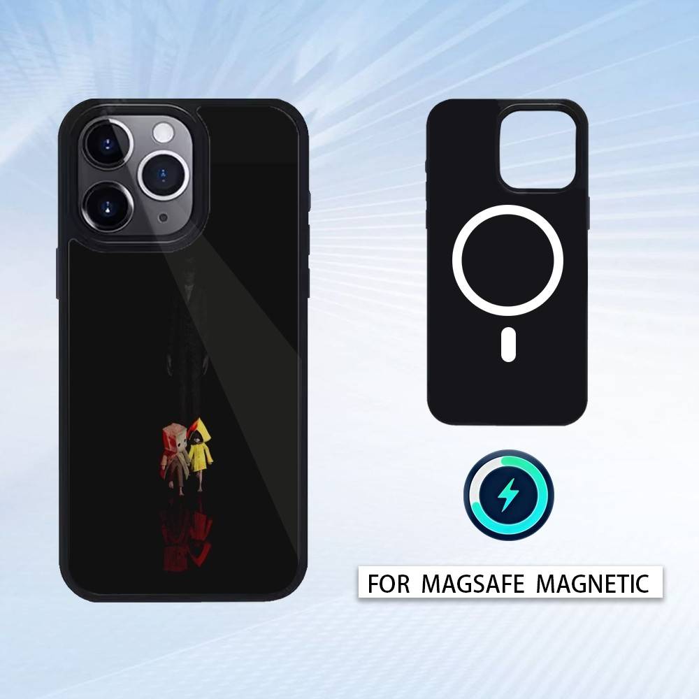 Game L-Little N-Nightmares Phone Case For iPhone17,16,15,14,13,12,Pro,Max,Magnetic For Magsafe Wireless Charging