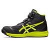 Safety work Winjob 3E [Asics Working] shoes, shoes, CP216, black/neon lime, 26.0 cm,