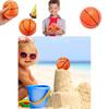 Nafukovací basketbalový míč z PVC Ideální pro fitness sporty a venkovní aktivity