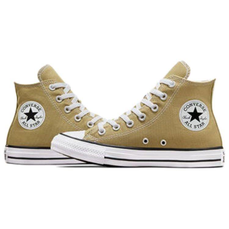 Converse Chuck Taylor All Star Seasonal Color Comfortable Versatile Durable Support High Top Canvas Shoes Unisex Sneakers Brown A04559C