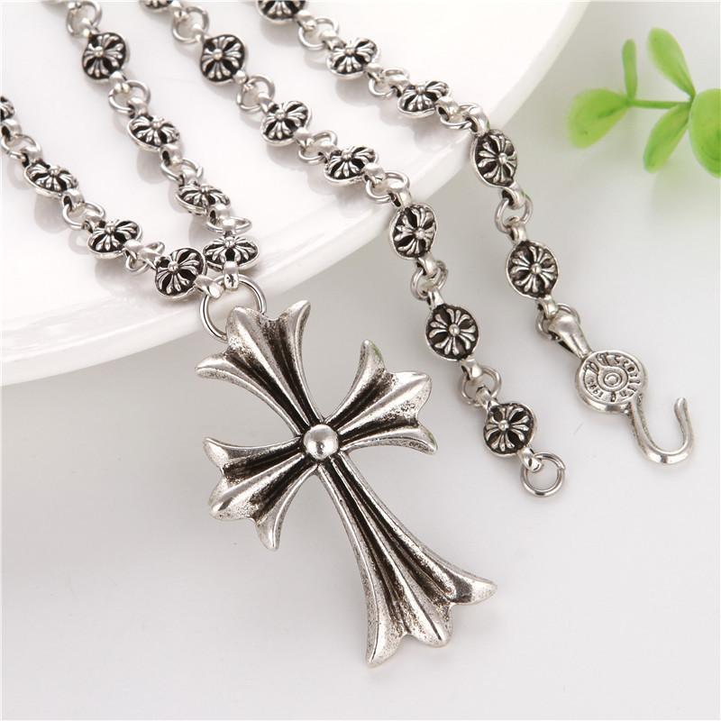 Croxing Anchor Necklace Pendant Men And Women Domineering Retro Gd Adjustable Box Item