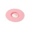 1Pcs Dust‑Proof Round Mug Cover Cute Cat Ear Silicone Cup Lid Reusable Cup Topper Mug Lid Seal Drinkware