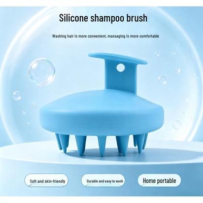 Silicone Scalp Massaging Shampoo Brush