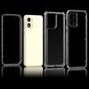 For Motorola Moto E13 4G Case PC+TPU Anti-Drop Transparent Phone Cover