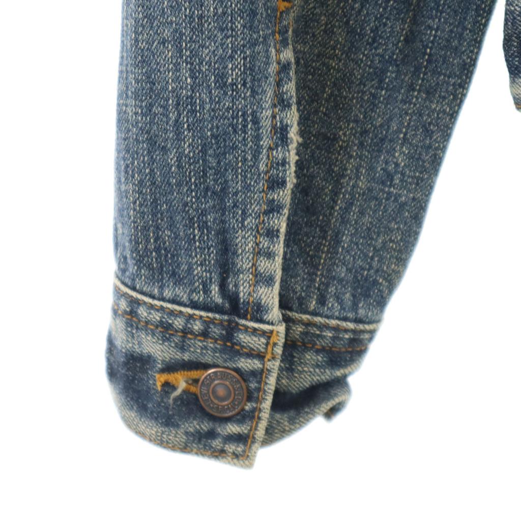 Levi's Denim Jacket M Indigo Blue Denim Jacket Trucker Men's Used