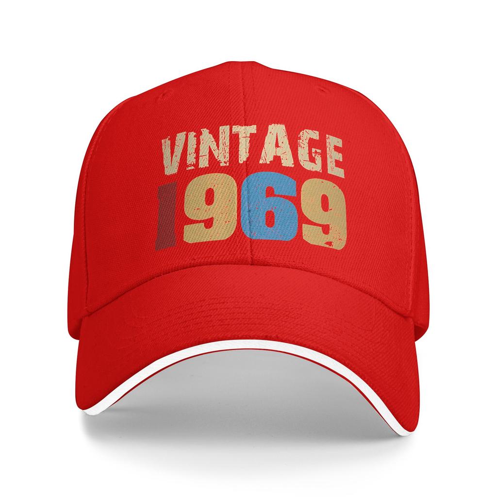 Vintage Th Birthday Gift Baseball Cap Running Hippie Sun Visor Hats Couple Women Fashion Custom Logo Baseball Caps