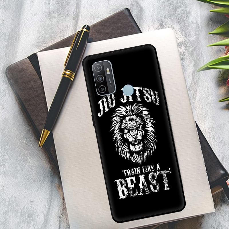 Judo Jiu Jitsu BJJ Case For OPPO A94 A74 A54 A83 A91 A93 A15 A16 A52 A72 A5S A53S A5 A9 A31 A53 2020 Cover