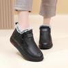 2023 Women's Winter Warm Velvet Cotton Snow Boots with Non-Slip Soft Soles for Middle-Aged and Elderly
