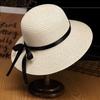 Women's Foldable Student Hat, Breathable Korean-style Trendy Fisherman Hat, Sun-protective Straw Bucket Hat, Classic Versatile Sun Hat