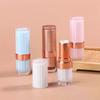 3.6g Round Buckle Lipstick Tube Empty Lip Balm Tubes Lip Gloss Travel Makeup Packaging Sample Tubes Self Made Lipstick Container