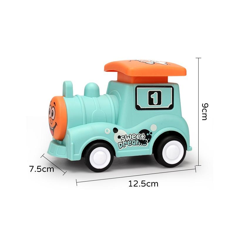 

Kids Push Engineering Car Inertia Cartoon Toy Excavator Durable And Anti-fall For Boys зелений