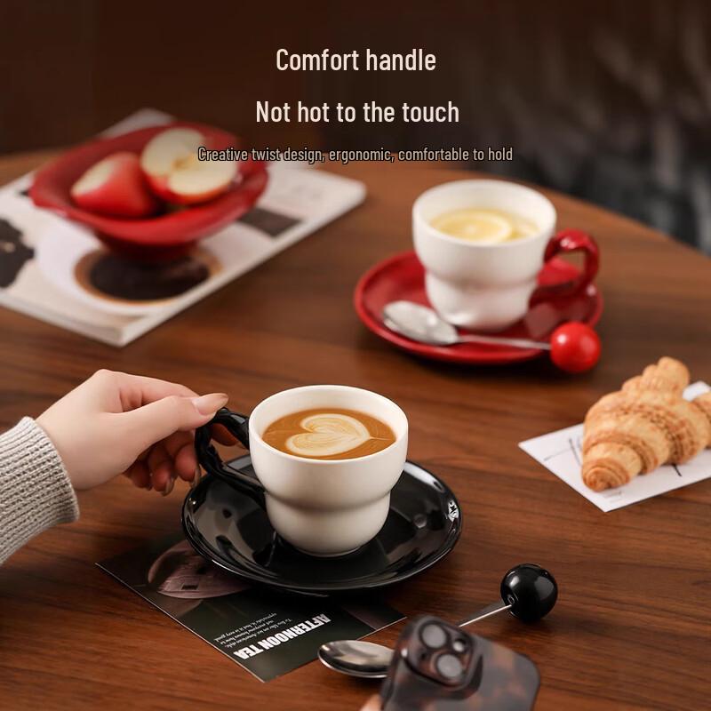 Shangqi Luxus Keramik Kaffeetassen-Set