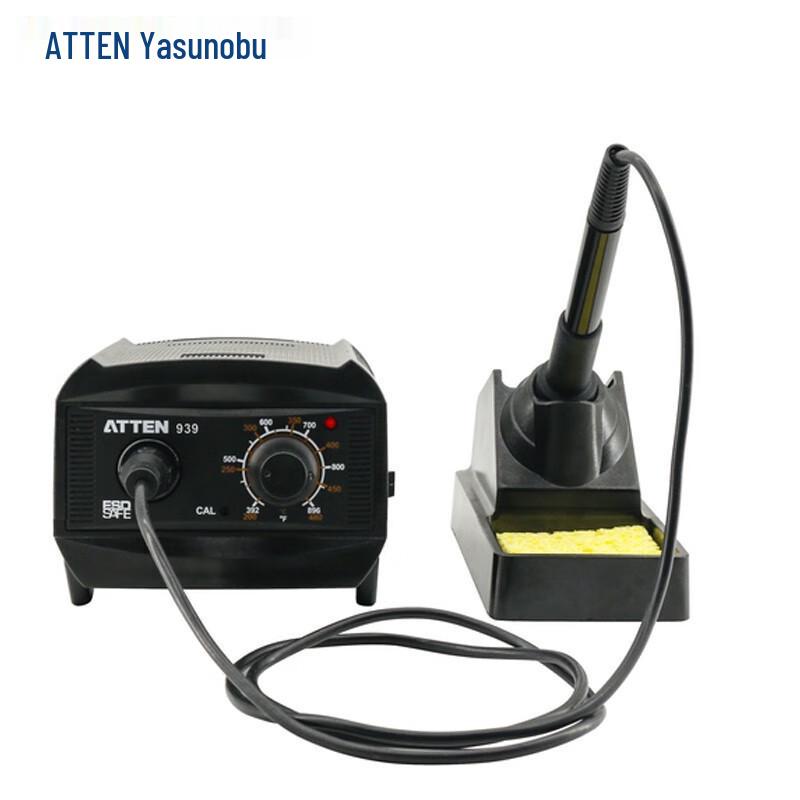 

ATTEN AT939 Adjustable Temperature Soldering Iron Station with Ceramic Heating Core, 60W
