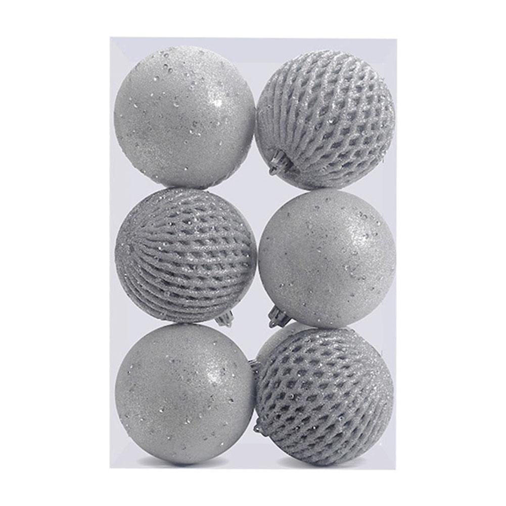 Christmas Balls 12 Pcs Shatterproof 8 Cm Ccessories