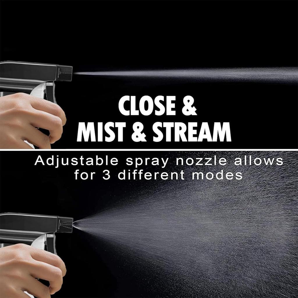 Empty Plastic Spray Bottles  300ml Large Capacity Spray Bottle Sprayer  Adjustable Household Sprayer Water Mister Cleaning Tool