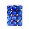 Набор из 24 шт. Рождественских шаров Xmas Balls Свадебное украшение Разноцветные Украшение для вечеринки Для украшения дома Праздничное мероприятие